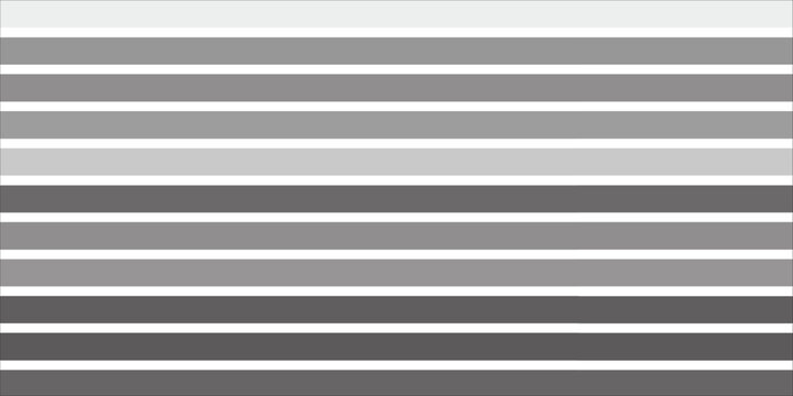 Grey Horizontal Stripes Gradient Pattern