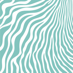 Teal and white zebra print pattern background design © tajimpranto