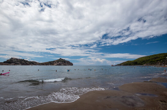 Turkey - Mugla - Pheasant lake within the boundaries of Ortaca district