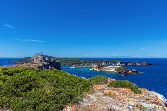 Scorcio delle Isole Tremiti - Foggia - Puglia - Italia	