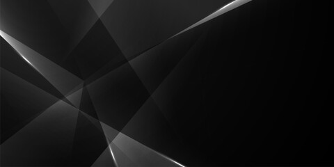 Obraz premium Vector illustration with a black background, modern abstract design.