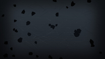 Abstract Dark Debris Particles Drifting Through Space Background © Liora Stone visuals