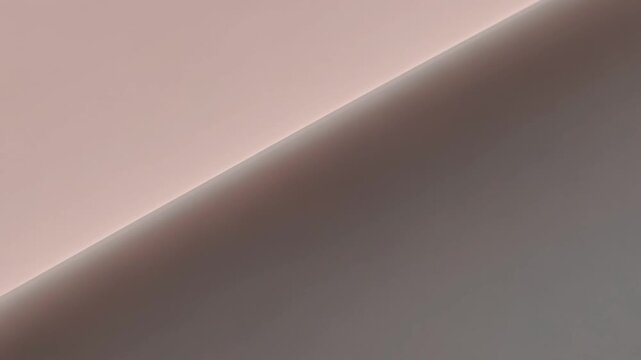 Minimalist shadow transition on rose colored surface
