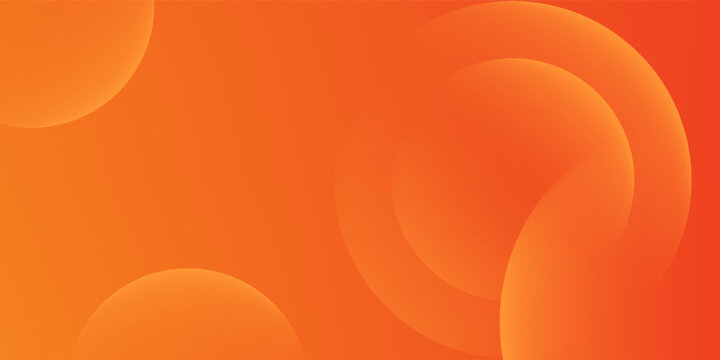 abstract orange circular background. Dynamic sound wave. Design element. Vector illustration