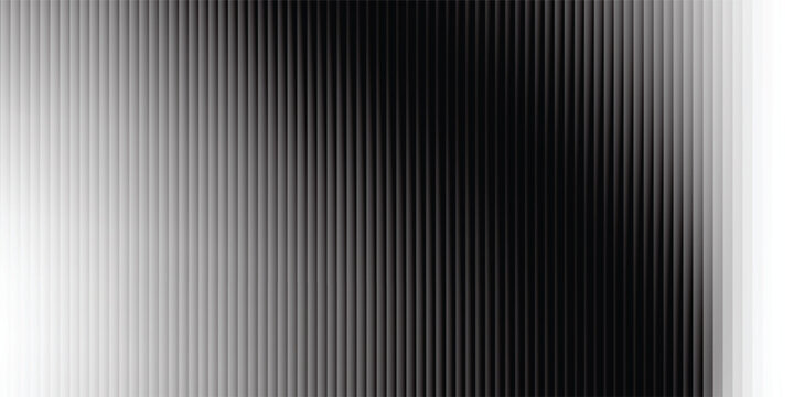Digital halftone transition effect with vertical stripes on white