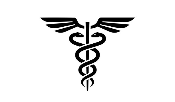 Medical caduceus symbol