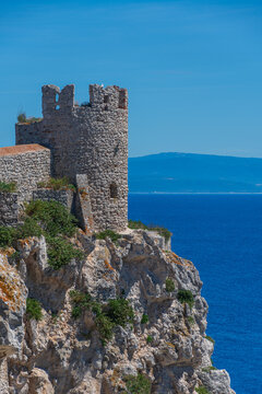 Fortezza e Abbazia di Santa Maria a Mare. Isola di San Nicola - Isole Tremiti - Foggia - Puglia - Italia	