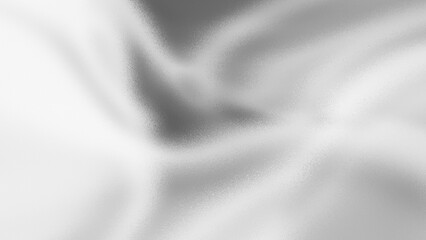 Fototapeta premium Gray and white abstract texture with smooth gradient and soft folds background or design element