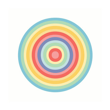 Flat color wheel design