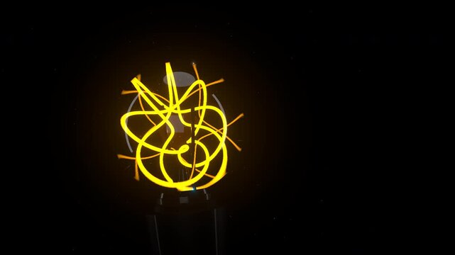 Full 360 Degree Rotational Scan of Industrial Light Bulb