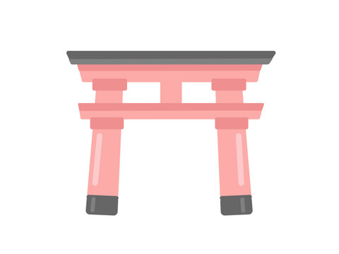 鳥居　神社　イラスト