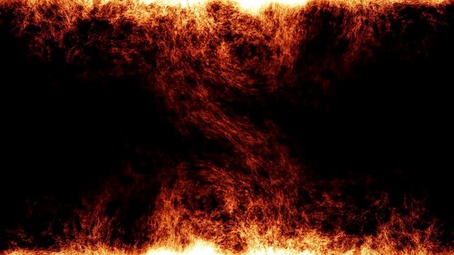 Fire, flames, burning, orange, yellow, hot, texture, background, video