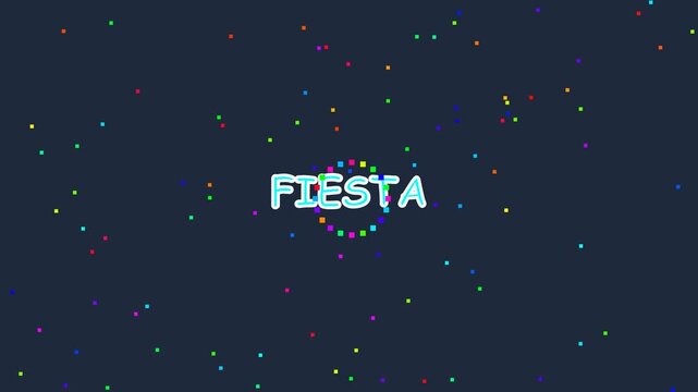 Fiesta Celebration Party Night Background.