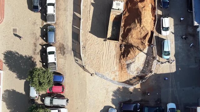 Construction in Maputo africa