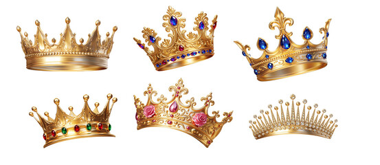 3D princess crowns © Xano