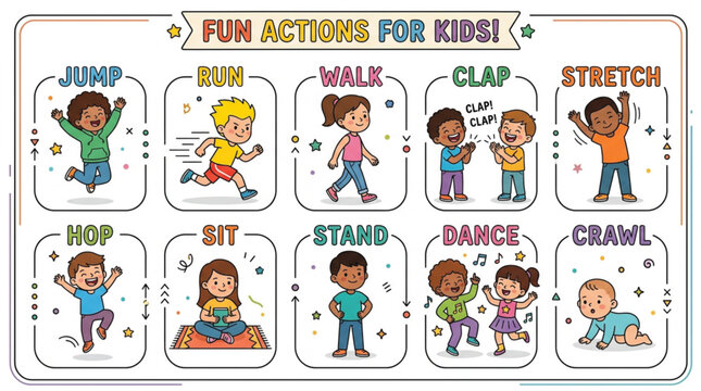 actions for kids 