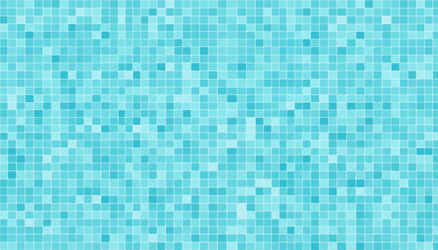 Turquoise Mosaic Tile Background