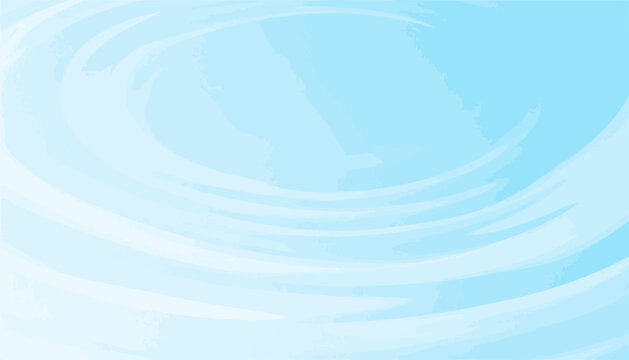 Abstract Summer Blue Swirl
