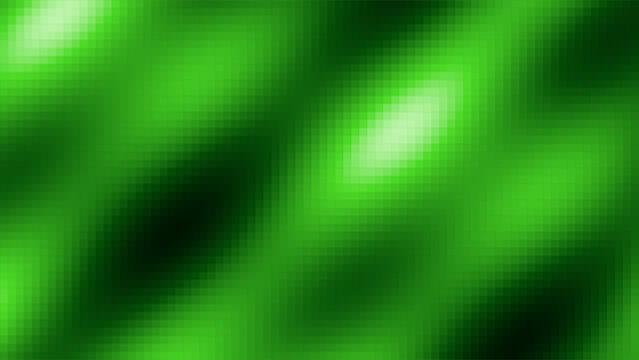 Abstract Luminous Green Digital Geometric Square Pixel Grid Vector Background