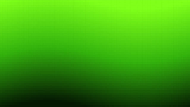 Smooth Green Gradient Geometric Digital Square Pixel Grid Abstract Mosaic Vector Background