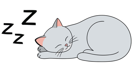 Floral patterned cats vector illustration with multiple poses and white background © MDRASEL