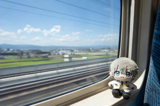 推し活の為に遠征 / AIで生成