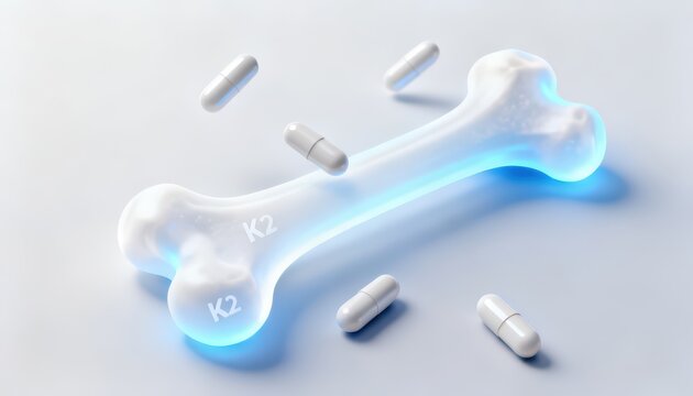 Vitamin K2 Supplement for Strong Bones and Calcium Support