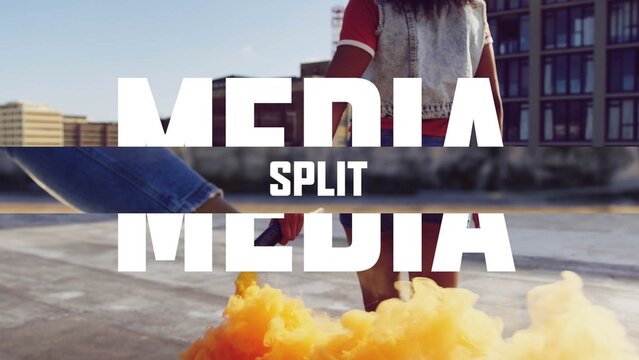 Media Split Slides