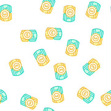 lotto kegs vector seamless pattern lotto kegs sign illustration