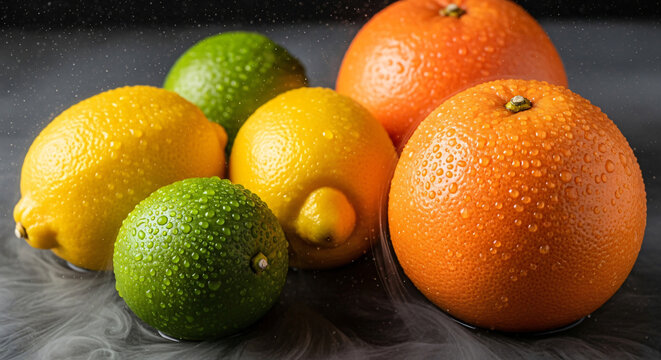 Refreshing Meyer lemons, key limes and ruby red grapefruits on Cold Vapor - Golden Triangle