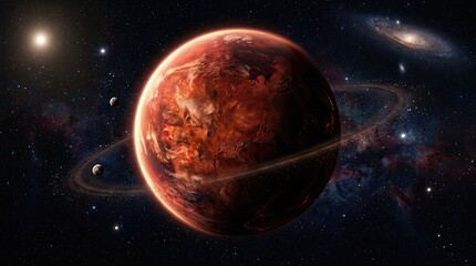 Fototapeta premium planet in space