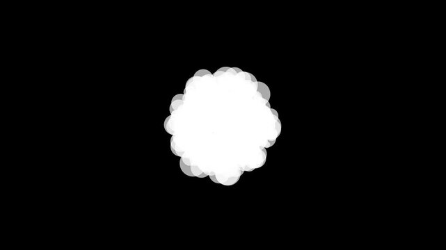 Ultimate 4K Cartoon Smoke FX Pack Hand-Drawn 2D Explosions, Seamless Liquid Loops, Comic Flash Burst Elements, and Anime Bomb Blast Motion Graphics with Alpha Channel Transparent Background