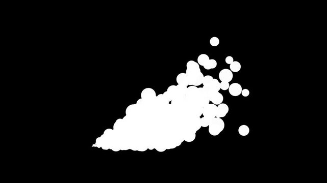 Epic 2D Comic Smoke Blasts Pre-Rendered Flash FX Action Animations, Hand-Drawn Liquid Motion Elements, Cartoon Bomb Explosions, and Seamless Storm Loops in 4K Alpha Channel Footage