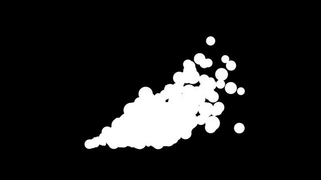 Epic 2D Comic Smoke Blasts Pre-Rendered Flash FX Action Animations, Hand-Drawn Liquid Motion Elements, Cartoon Bomb Explosions, and Seamless Storm Loops in 4K Alpha Channel Footage