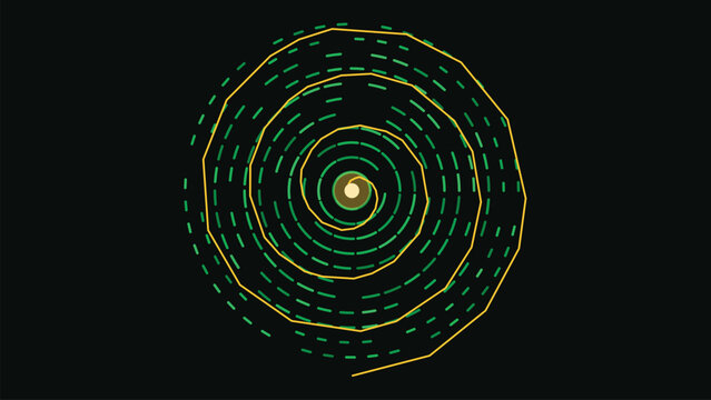 Abstract digital labyrinth maze representing zero knowledge proof