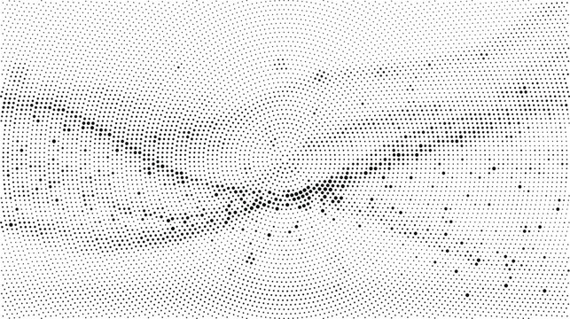 Halftone dots pattern background illustration