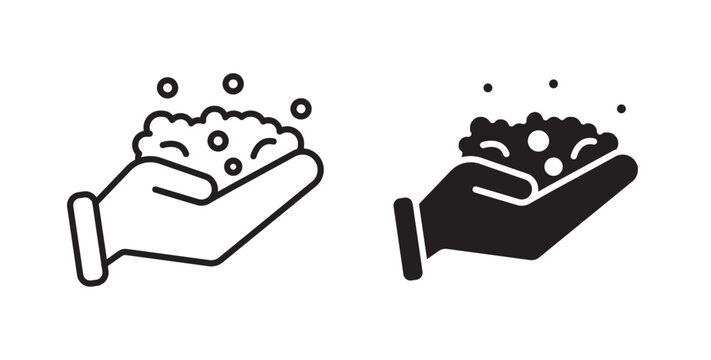 Foam icon for website, apps and UI.