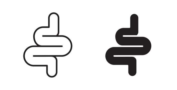 Gut icon for website, apps and UI.