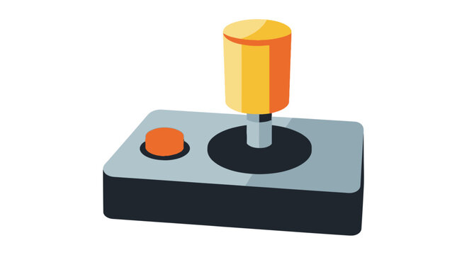 Retro Joystick and Button for Arcade Gaming and Retro Computing