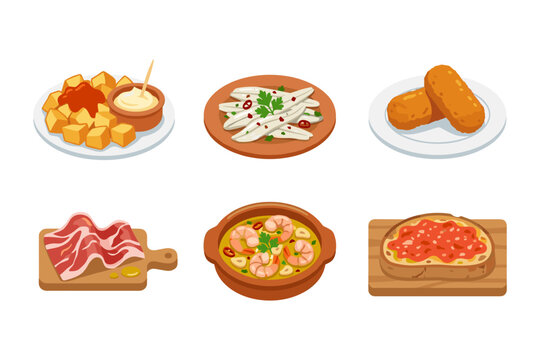 Delicious Spanish Tapas Selection