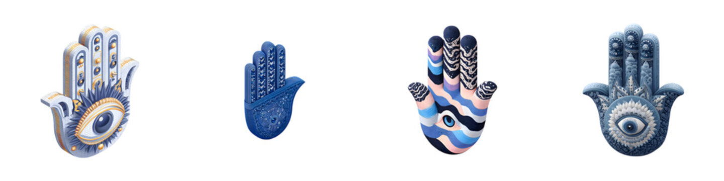Hamsa Hand Amulet Collection: Protection and Good Luck