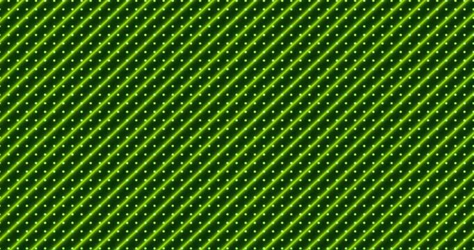 Abstract motion background with glowing blue diagonal lines and pulsating light dots, digital geometric grid pattern.