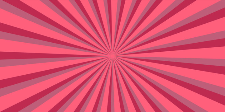 Abstract stripes Viva Magenta color background. 2d illustration