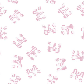 flyboard equipment glyph vector seamless pattern. flyboard equipment signthin illustration