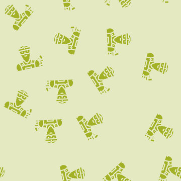 hephaestus greek god mythology glyph vector seamless pattern. hephaestus greek god mythology thin illustration