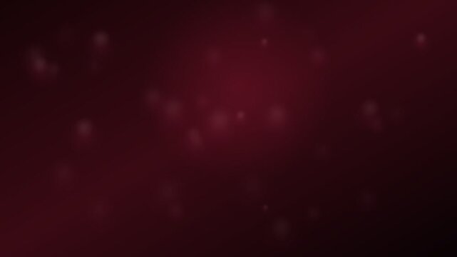 Abstract red background with soft blurred lights