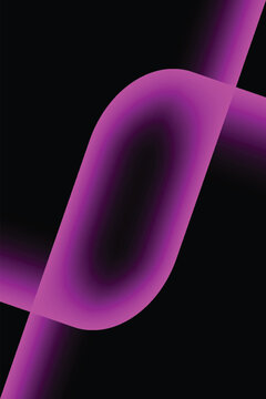 pink Glowing Geometric Squares Pattern Background