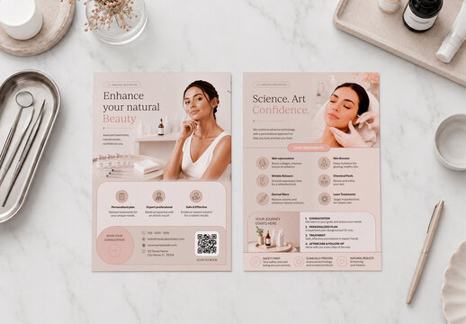 Aesthetic Medicine Flyer