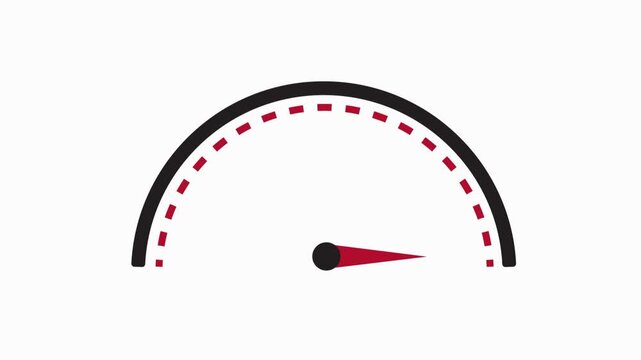 Speedometer Animation Dashboard Icon Motion