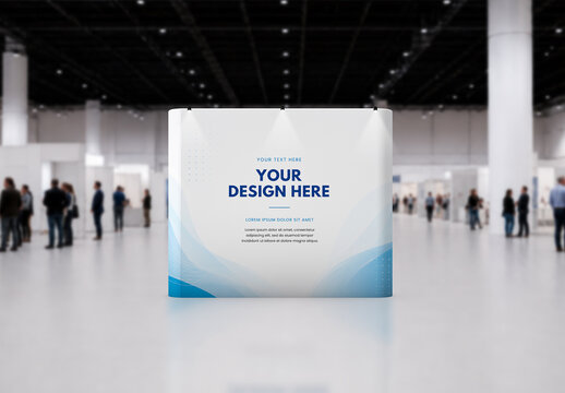 Small Photocall Mockup